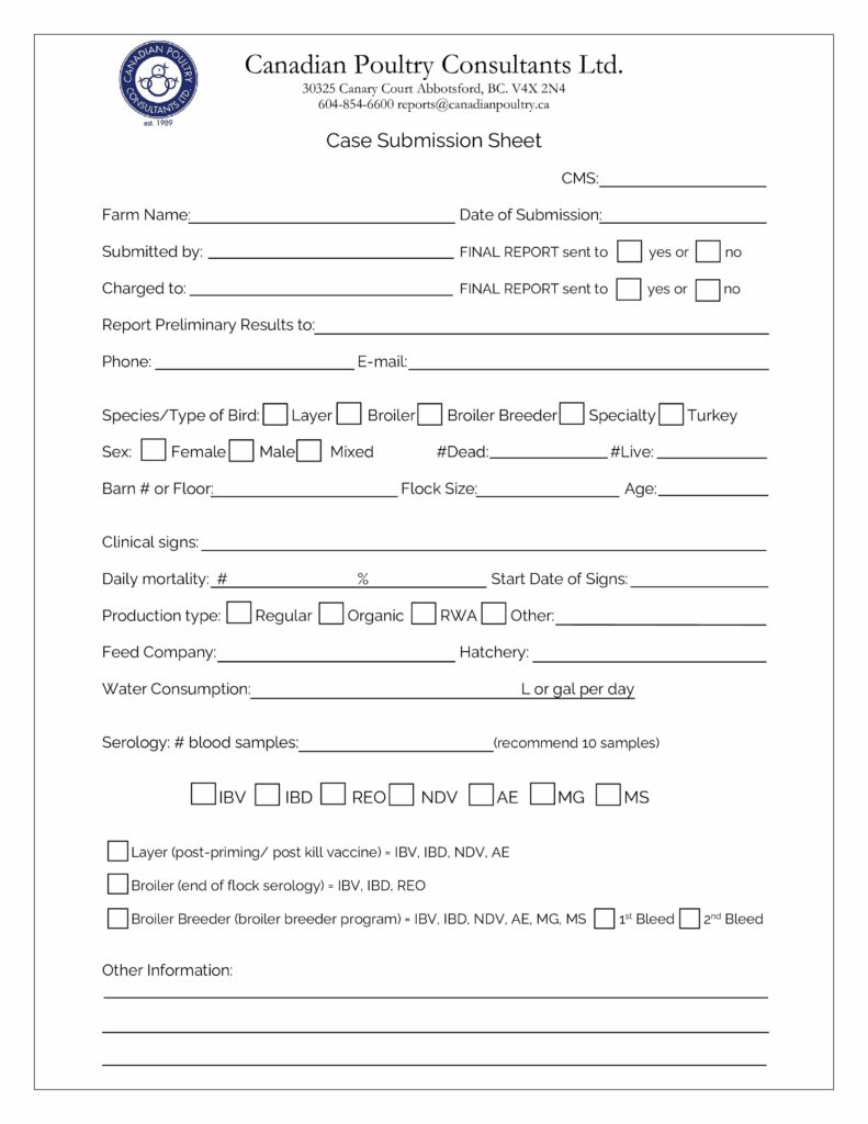 Case Submission Form