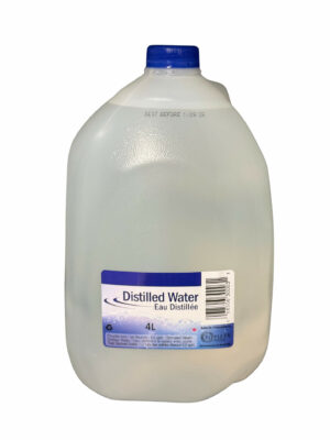 Distilled water